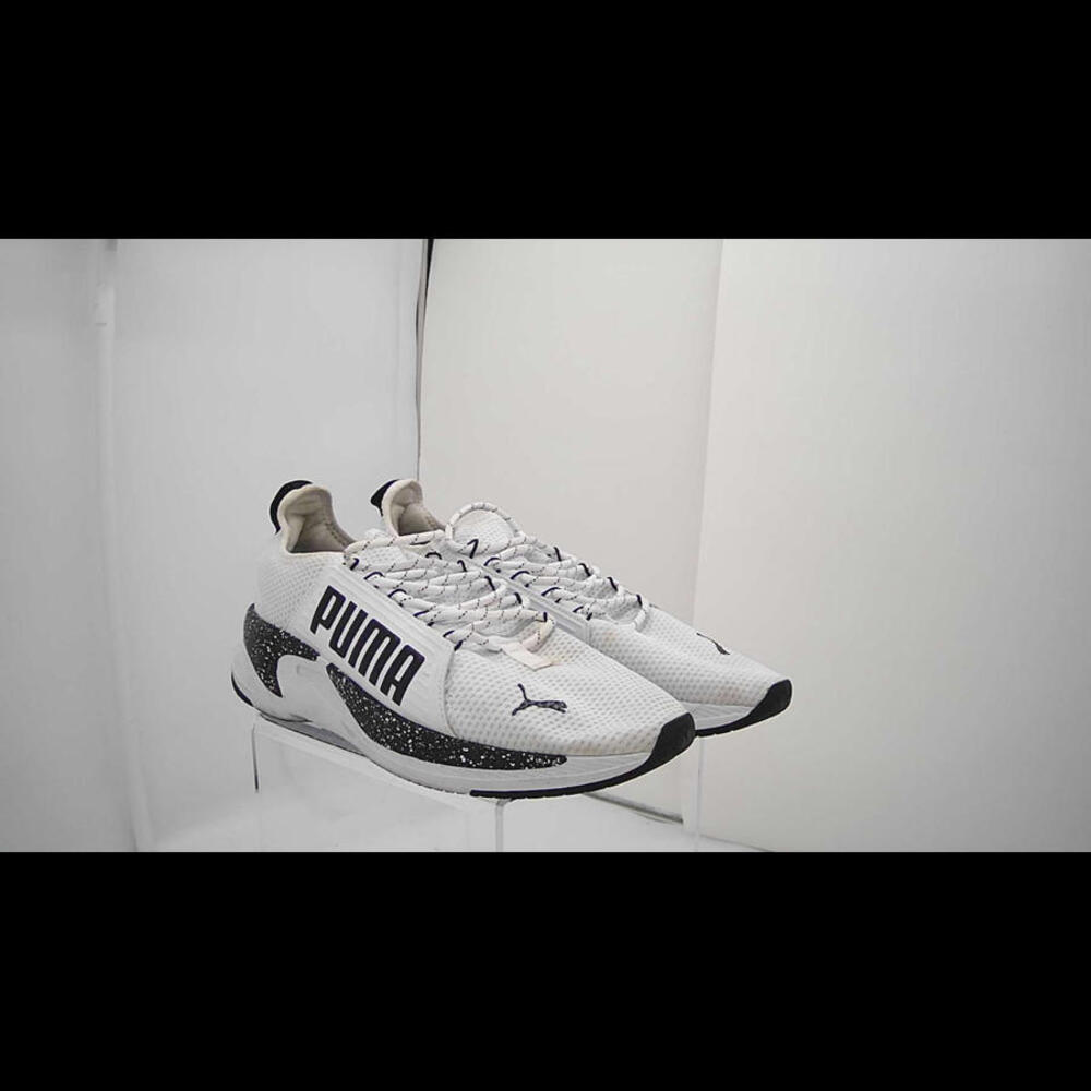 PUMA Women's SOFTRIDE Premier Slip On Sneaker, White Black, 11.5